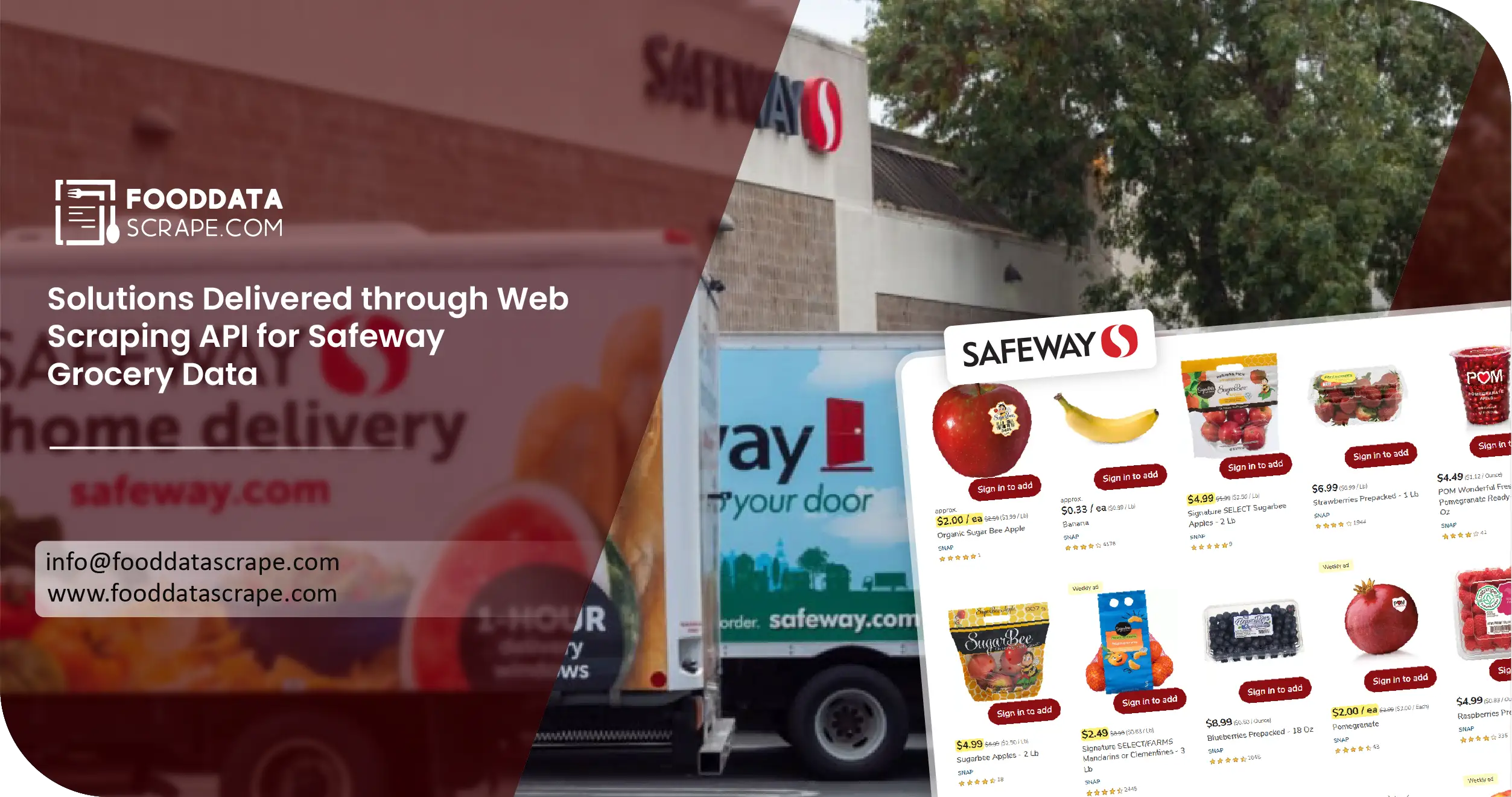 Safeway Grocery Data USA